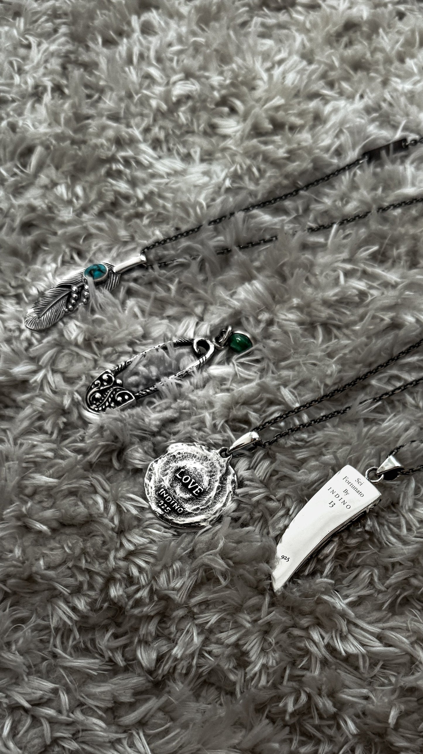 Bohemian Horn necklace